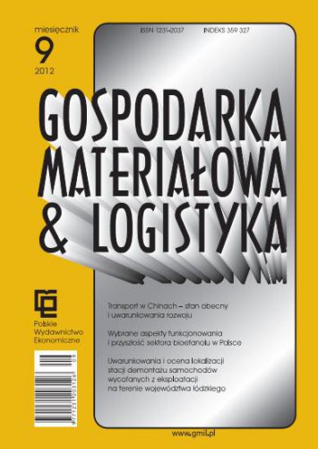 Gospodarka Materiałowa i Logistyka nr 09/2012