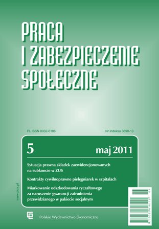 Praca i Zabezpieczenie Społeczne nr 05/2011