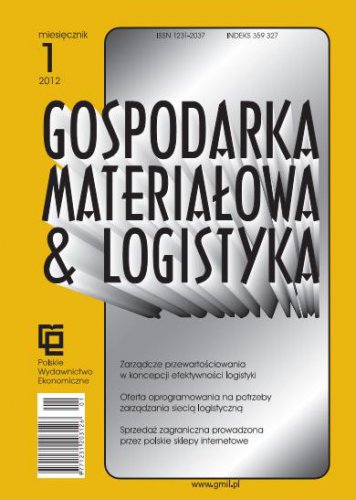 Gospodarka Materiałowa i Logistyka nr 01/2012
