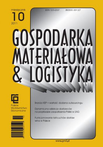 Gospodarka Materiałowa i Logistyka nr 10/2011