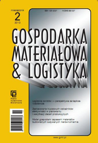 Gospodarka Materiałowa i Logistyka nr 2/2013