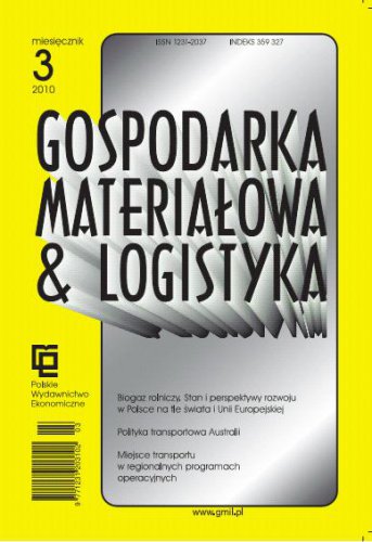 Gospodarka Materiałowa i Logistyka Nr 03/2010