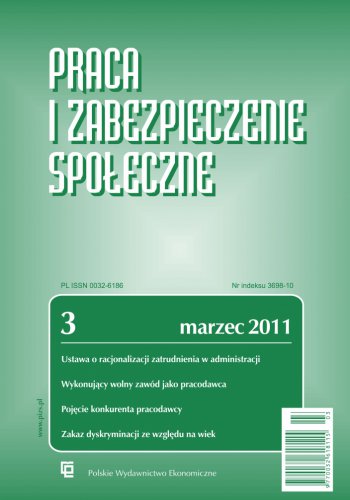 Praca i Zabezpieczenie Społeczne nr 03/2011